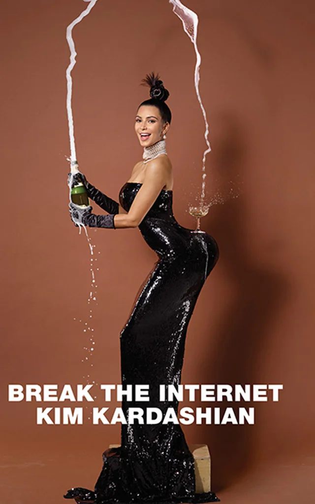 Kim Kardashian Paper Magazine