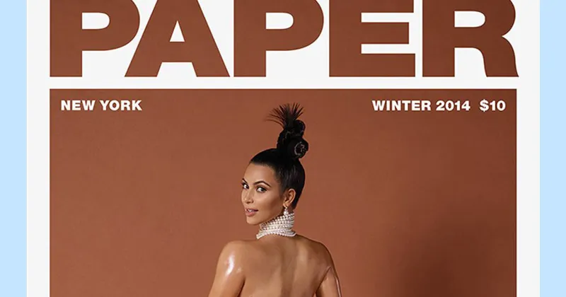 Kim Kardashian Paper Magazine